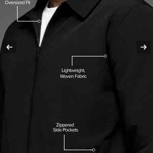 ALO Yoga Men's Black Lightweight Jacket